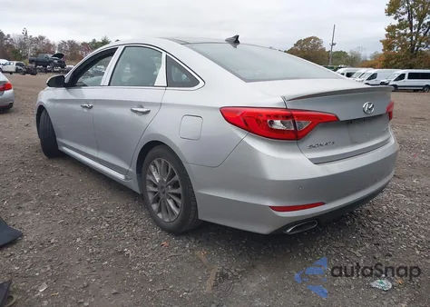 2015 Hyundai Sonata Limited from USA, damaged, VIN 5NPE34AF7FH246708